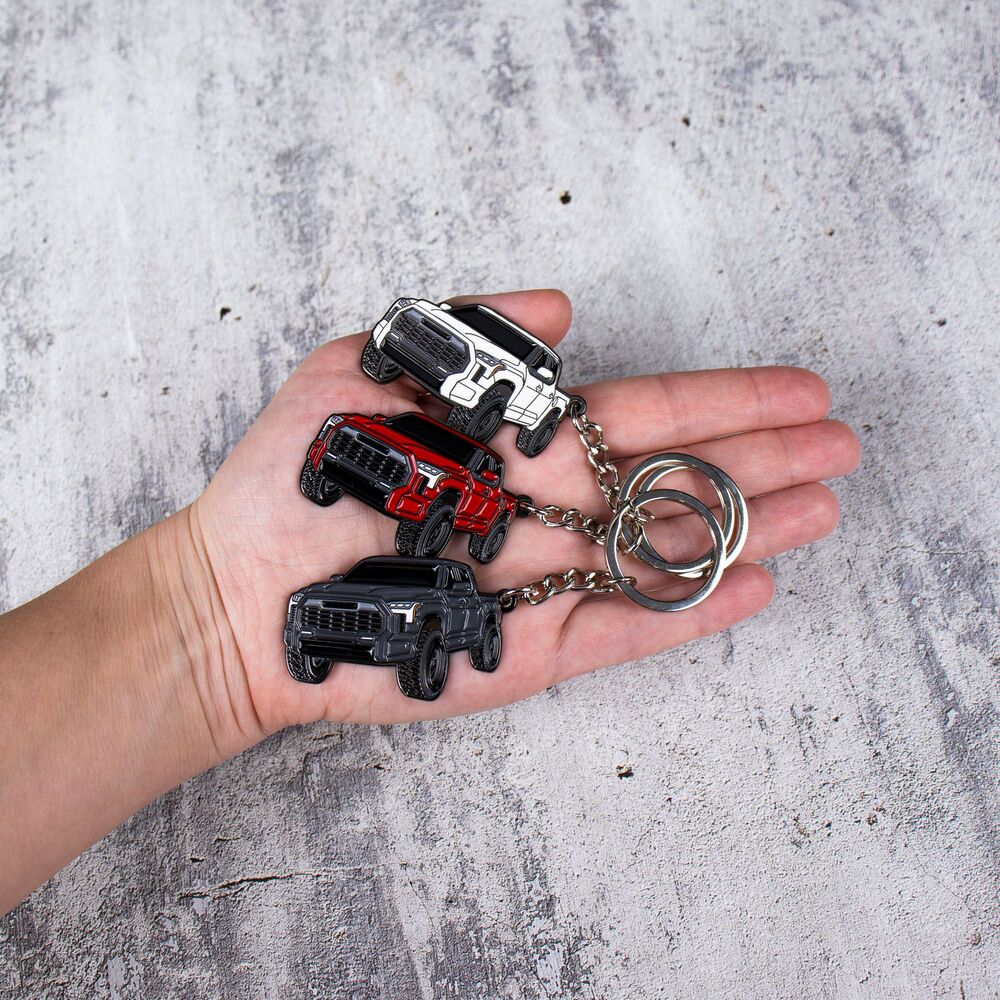 Tundra Accessories Metal Tundra Keychain 2024 2023 - Key Ring Toy Truck - Picture 2 of 10